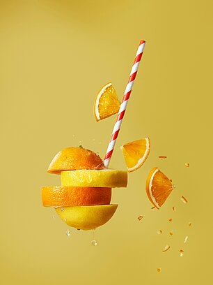 Tropicana Strohhalm